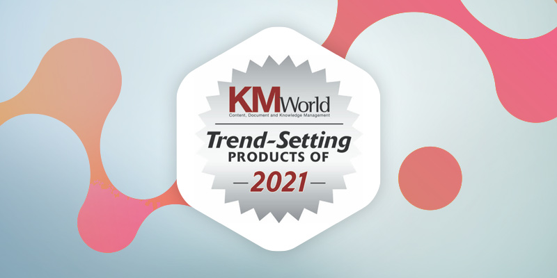 KMWorld趨勢設定產品2021